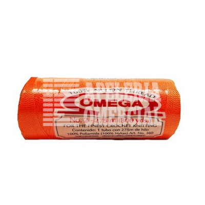 MERCERIA HILO OMEGA NYLON C. NARANJA